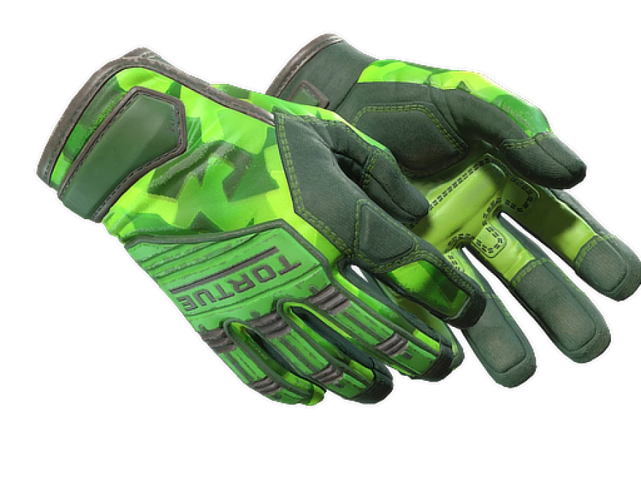 ★ Specialist Gloves | Lime Polycam (Field-Tested)