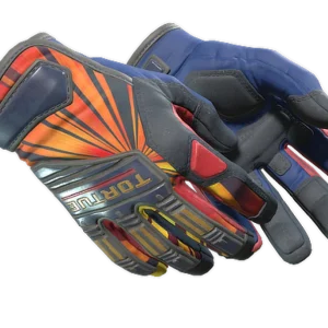 ★ Specialist Gloves | Sunburst (Minimal Wear)