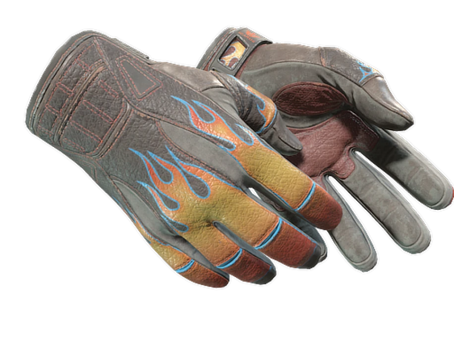 ★ Sport Gloves | Blaze (Well-Worn)