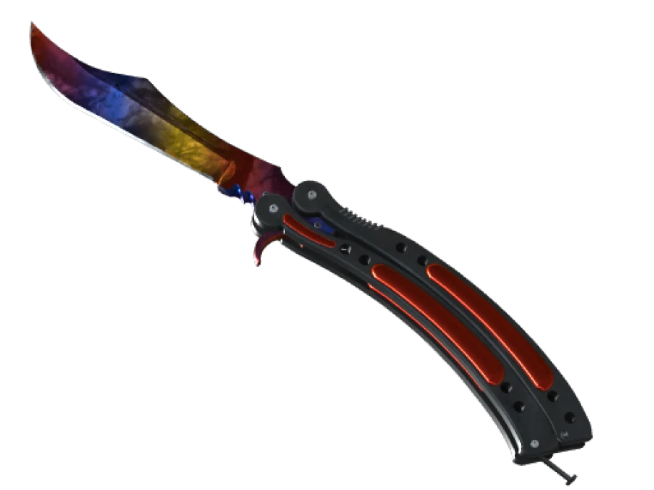 ★ StatTrak™ Butterfly Knife | Marble Fade (Minimal Wear)