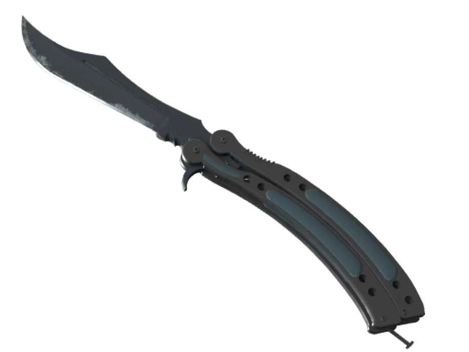 ★ StatTrak™ Butterfly Knife | Night (Field-Tested)