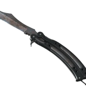 ★ StatTrak™ Butterfly Knife | Rust Coat (Well-Worn)