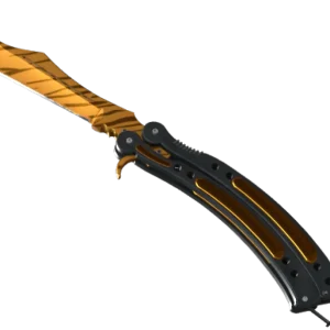 ★ StatTrak™ Butterfly Knife | Tiger Tooth (Minimal Wear)