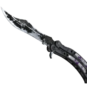 ★ StatTrak™ Butterfly Knife | Ultraviolet (Battle-Scarred)