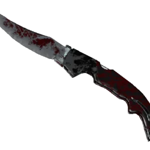 ★ StatTrak™ Falchion Knife | Crimson Web (Battle-Scarred)