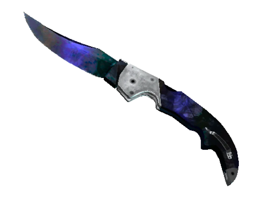 ★ StatTrak™ Falchion Knife | Doppler (Minimal Wear)