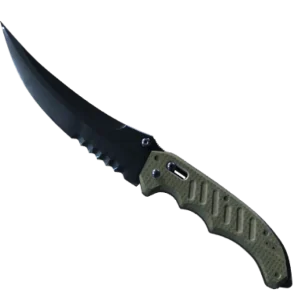 ★ StatTrak™ Flip Knife | Blue Steel (Field-Tested)