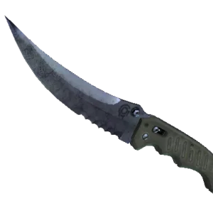 ★ StatTrak™ Flip Knife | Blue Steel (Minimal Wear)
