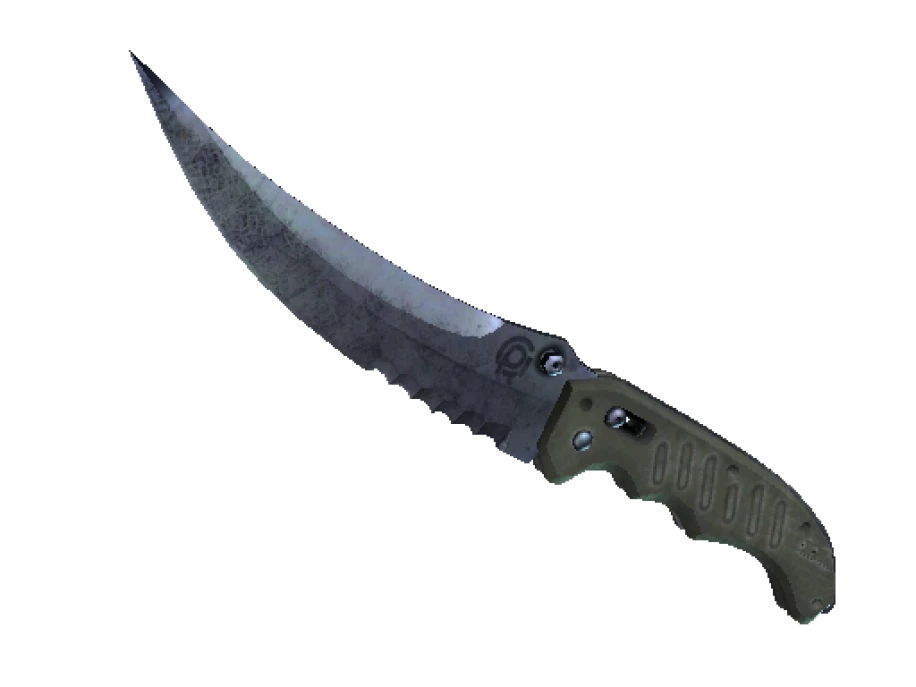 ★ StatTrak™ Flip Knife | Blue Steel (Minimal Wear)