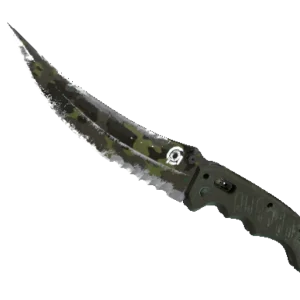 ★ StatTrak™ Flip Knife | Boreal Forest (Battle-Scarred)