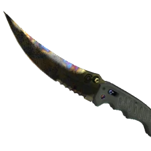 ★ StatTrak™ Flip Knife | Case Hardened (Battle-Scarred)