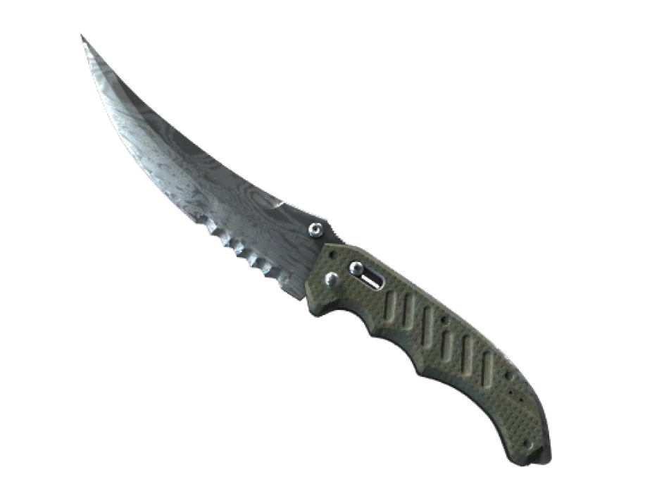 ★ StatTrak™ Flip Knife | Damascus Steel (Minimal Wear)