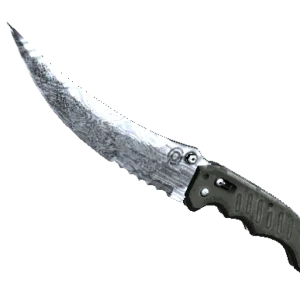 ★ StatTrak™ Flip Knife | Damascus Steel (Well-Worn)