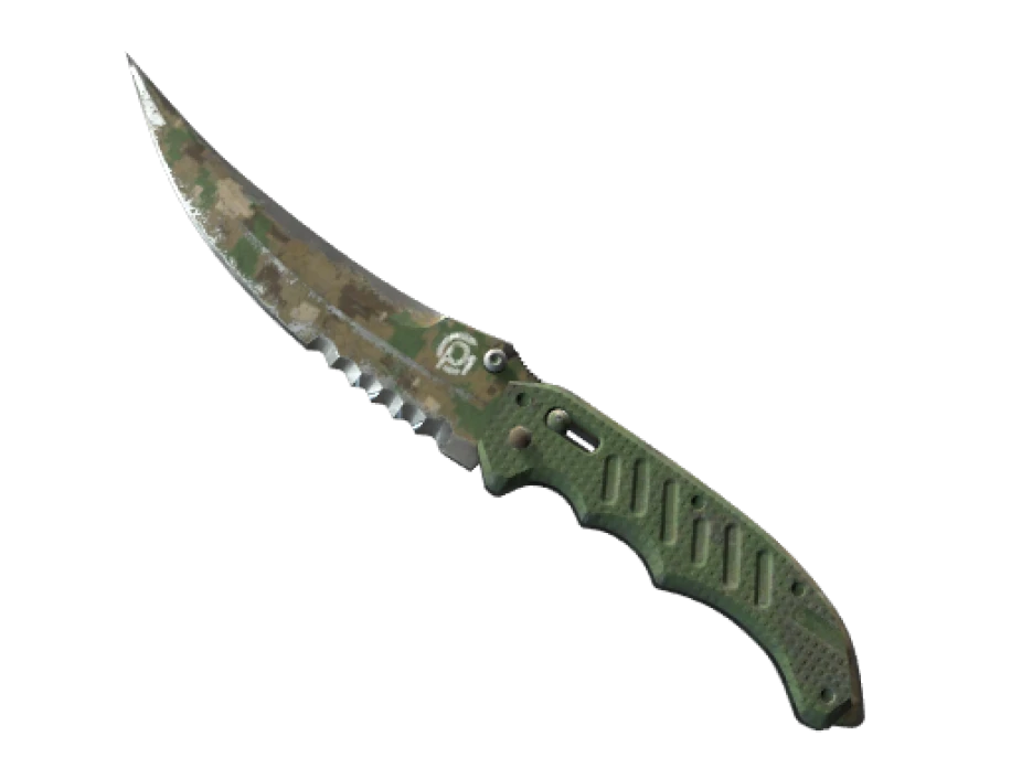★ StatTrak™ Flip Knife | Forest DDPAT (Battle-Scarred)