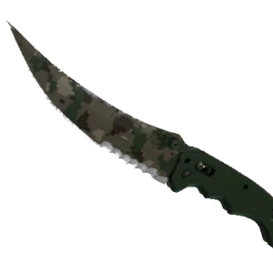 ★ StatTrak™ Flip Knife | Forest DDPAT (Well-Worn)