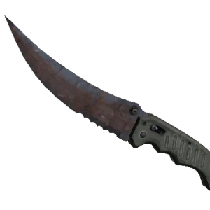 ★ StatTrak™ Flip Knife | Rust Coat (Well-Worn)