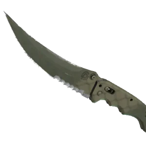 ★ StatTrak™ Flip Knife | Safari Mesh (Well-Worn)