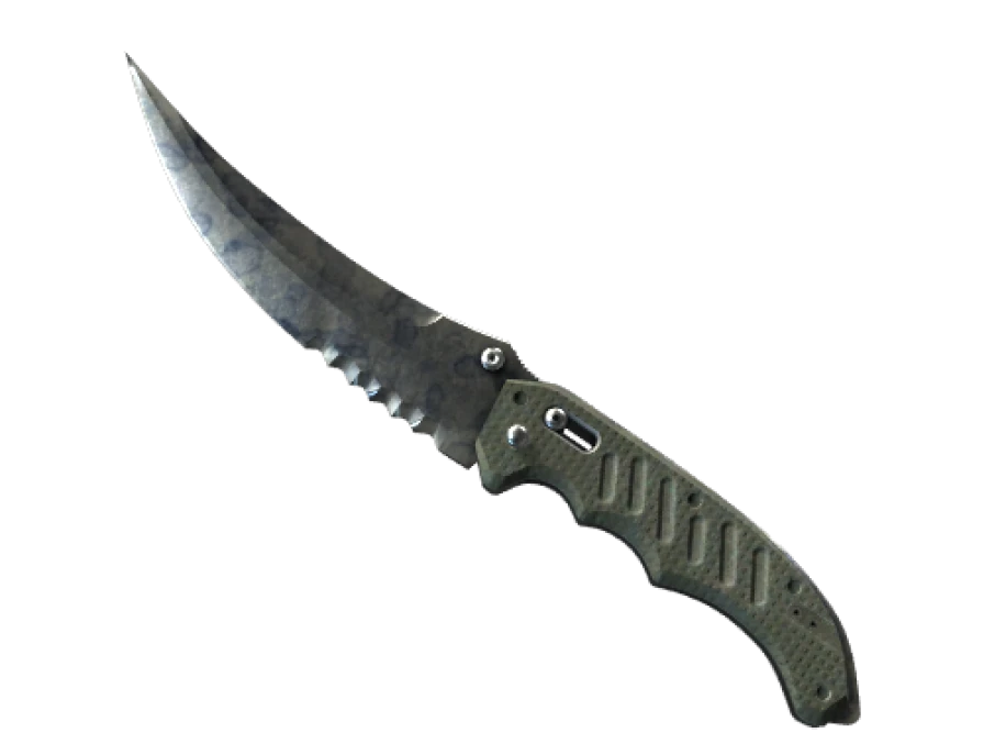 ★ StatTrak™ Flip Knife | Stained (Well-Worn)