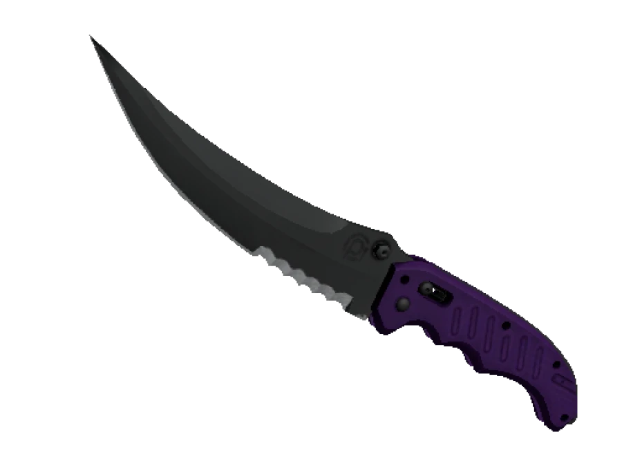 ★ StatTrak™ Flip Knife | Ultraviolet (Minimal Wear)