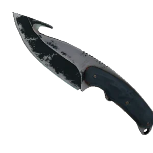 ★ StatTrak™ Gut Knife | Night (Battle-Scarred)