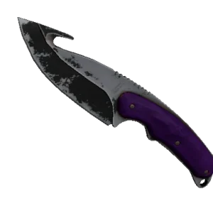 ★ StatTrak™ Gut Knife | Ultraviolet (Battle-Scarred)