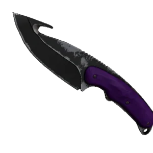 ★ StatTrak™ Gut Knife | Ultraviolet (Well-Worn)