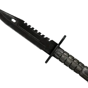 ★ StatTrak™ M9 Bayonet | Black Laminate (Battle-Scarred)