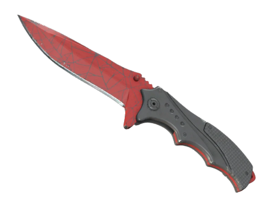★ StatTrak™ Nomad Knife | Crimson Web (Well-Worn)