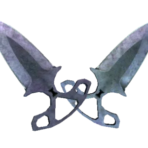 ★ StatTrak™ Shadow Daggers | Blue Steel (Battle-Scarred)