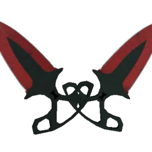 ★ StatTrak™ Shadow Daggers | Crimson Web (Minimal Wear)