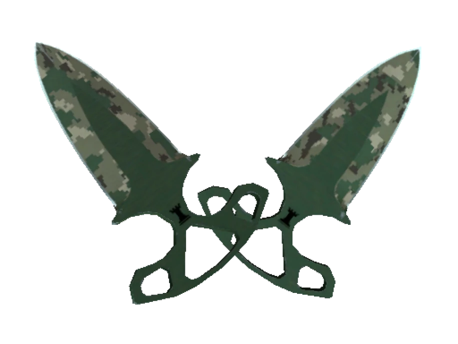 ★ StatTrak™ Shadow Daggers | Forest DDPAT (Well-Worn)