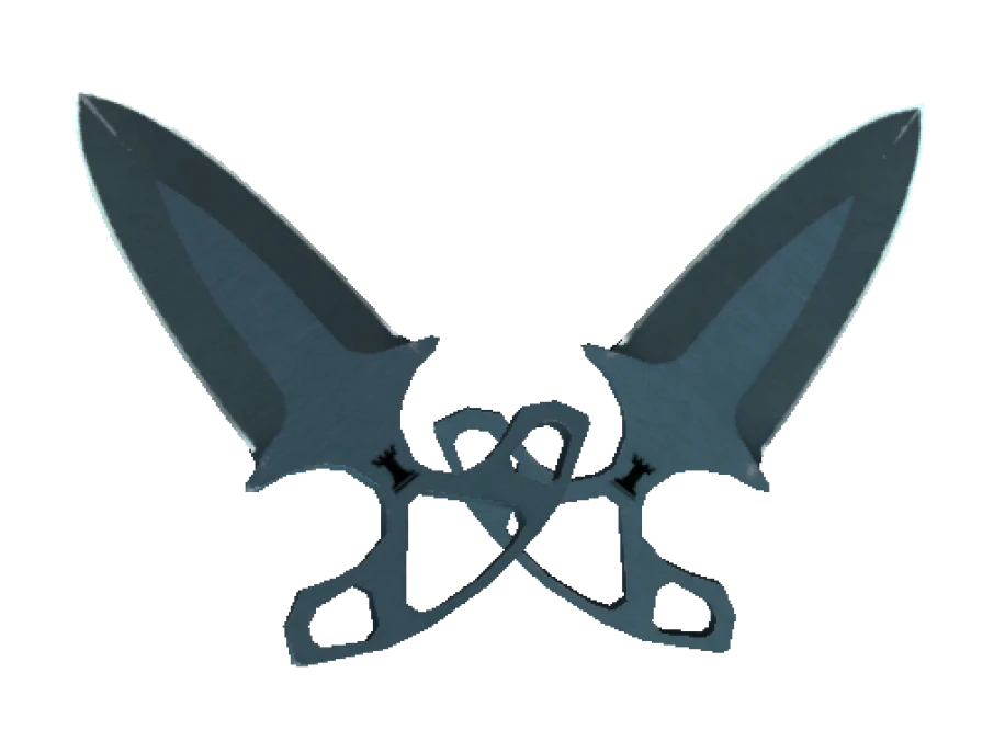 ★ StatTrak™ Shadow Daggers | Night (Well-Worn)