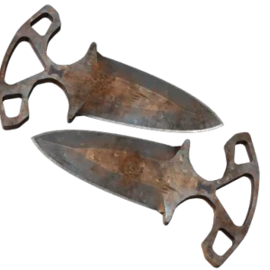 ★ StatTrak™ Shadow Daggers | Rust Coat (Battle-Scarred)