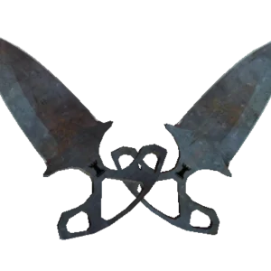 ★ StatTrak™ Shadow Daggers | Rust Coat (Well-Worn)