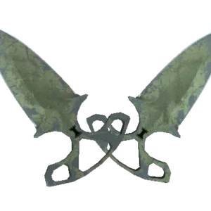 ★ StatTrak™ Shadow Daggers | Safari Mesh (Battle-Scarred)