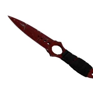 ★ StatTrak™ Skeleton Knife | Crimson Web (Battle-Scarred)