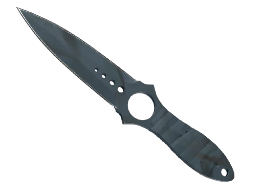 ★ StatTrak™ Skeleton Knife | Night Stripe (Well-Worn)