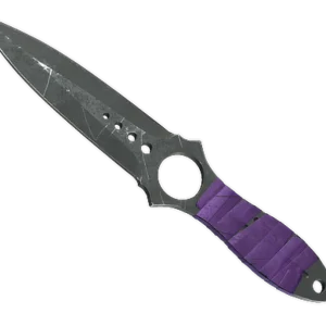 ★ StatTrak™ Skeleton Knife | Ultraviolet (Battle-Scarred)
