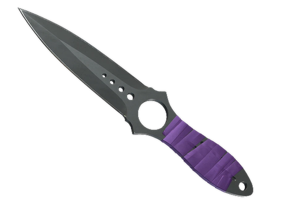 ★ StatTrak™ Skeleton Knife | Ultraviolet (Field-Tested)