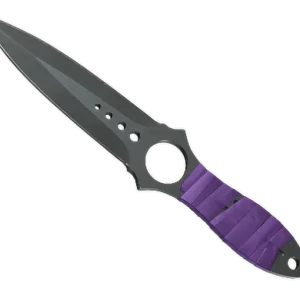 ★ StatTrak™ Skeleton Knife | Ultraviolet (Well-Worn)