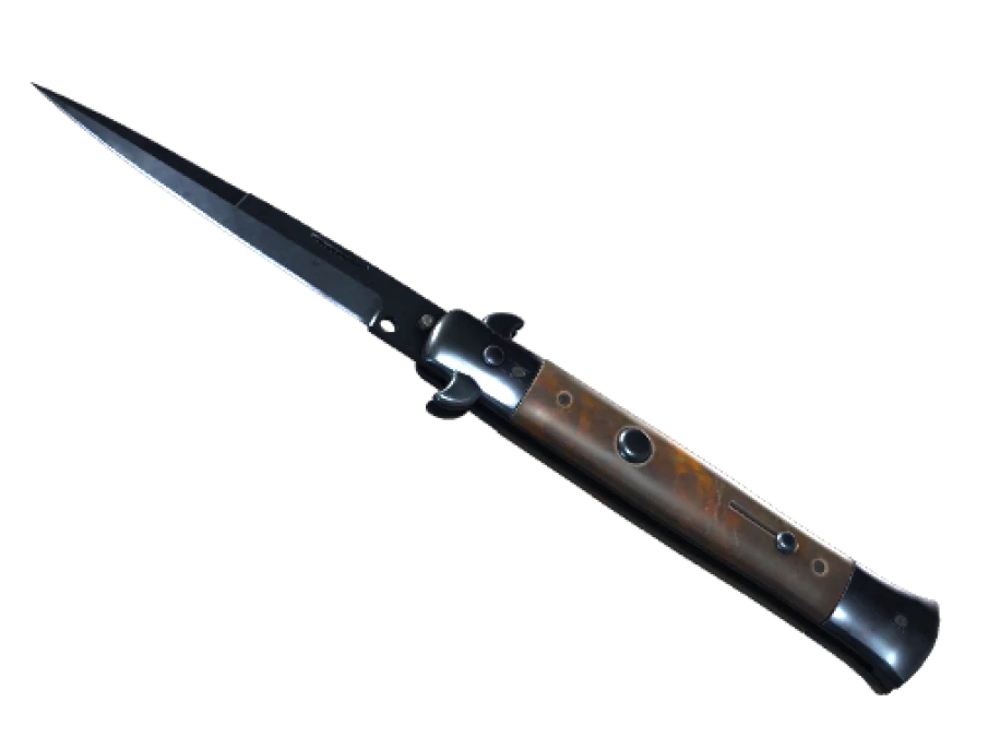 ★ StatTrak™ Stiletto Knife | Blue Steel (Factory New)