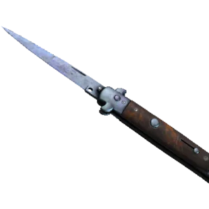 ★ StatTrak™ Stiletto Knife | Blue Steel (Minimal Wear)