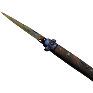 ★ StatTrak™ Stiletto Knife | Case Hardened (Battle-Scarred)