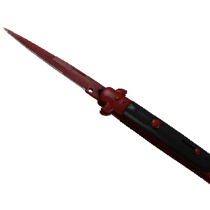 ★ StatTrak™ Stiletto Knife | Crimson Web (Minimal Wear)