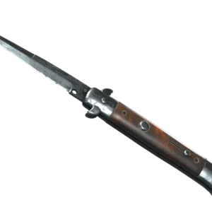 ★ StatTrak™ Stiletto Knife | Damascus Steel (Field-Tested)