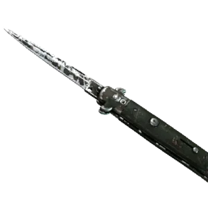 ★ StatTrak™ Stiletto Knife | Forest DDPAT (Battle-Scarred)