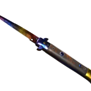 ★ StatTrak™ Stiletto Knife | Marble Fade (Minimal Wear)