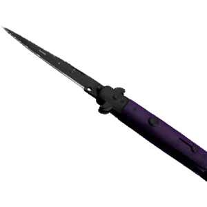 ★ StatTrak™ Stiletto Knife | Ultraviolet (Well-Worn)