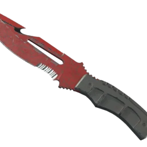 ★ StatTrak™ Survival Knife | Crimson Web (Battle-Scarred)