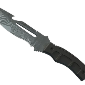 ★ StatTrak™ Survival Knife | Damascus Steel (Battle-Scarred)